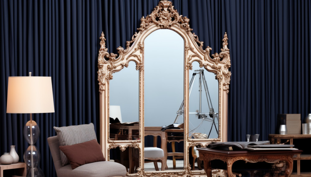 La fascination pour les miroirs anciens dans la déco