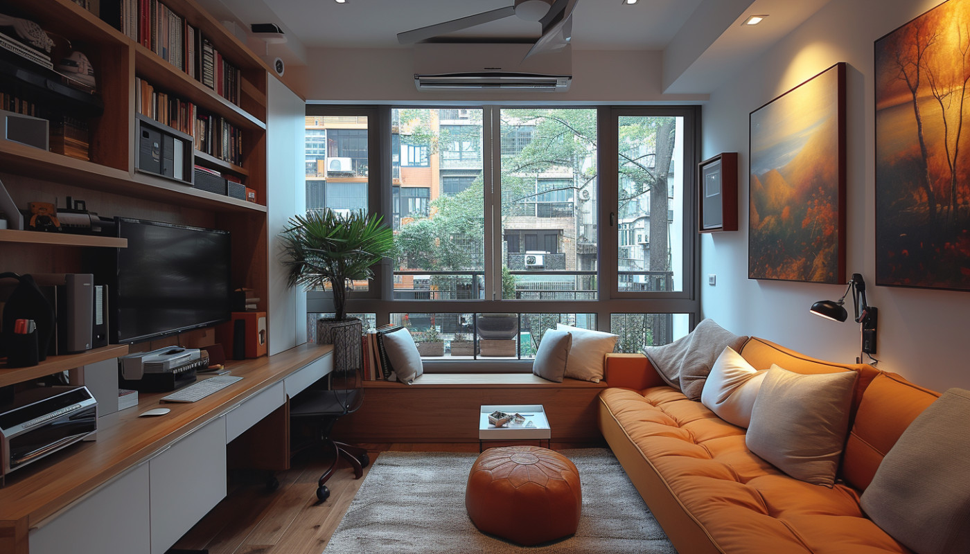 Comment créer un espace de travail fonctionnel et élégant dans un petit appartement