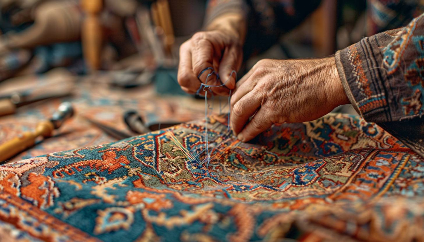 Comment la restauration artisanale redonne vie aux tapis anciens