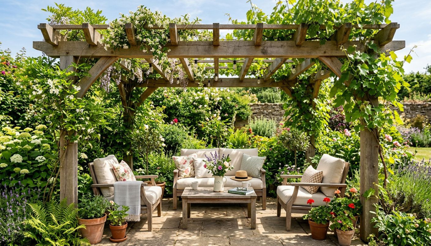 Maximiser l'espace extérieur avec des pergolas durables