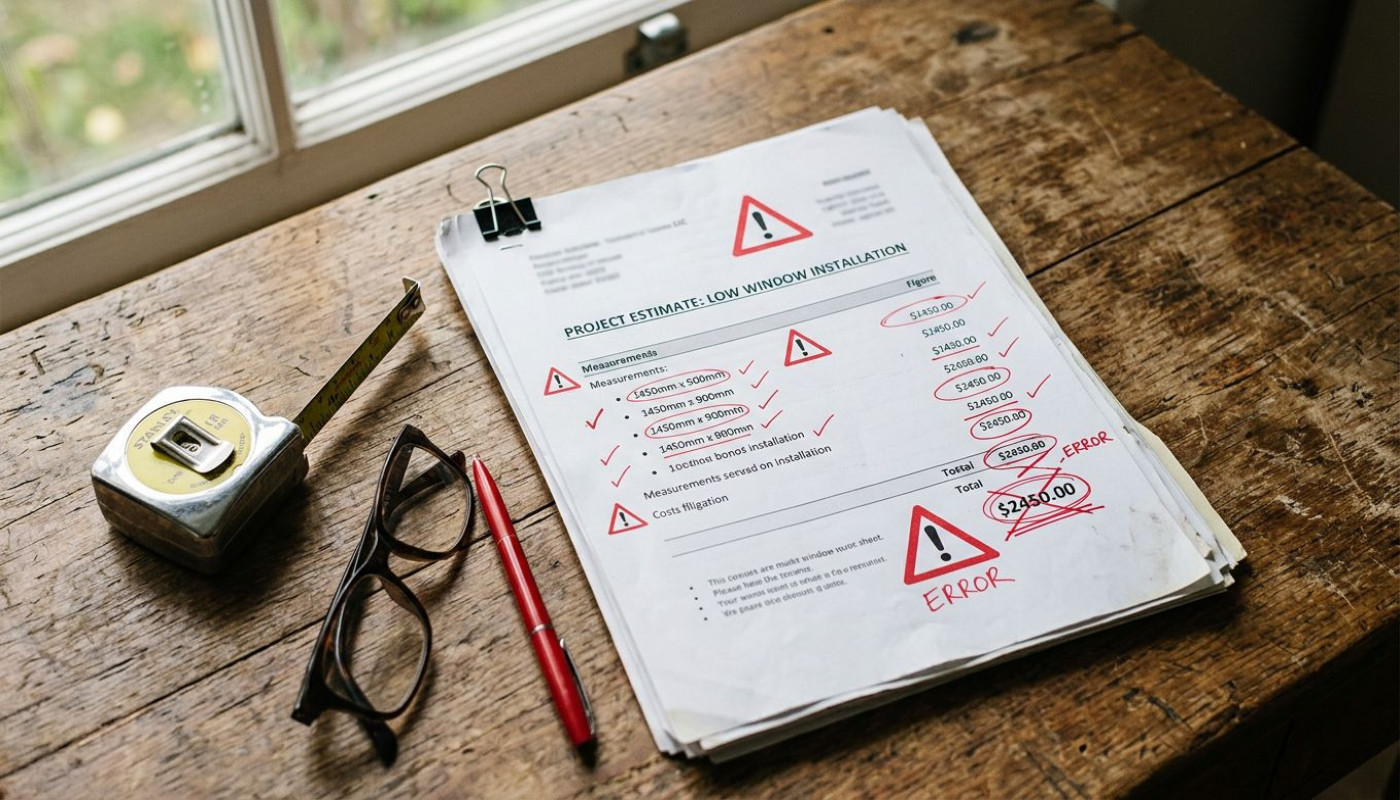 Un devis fenêtre trop bas ? Les signaux d’alerte à repérer
