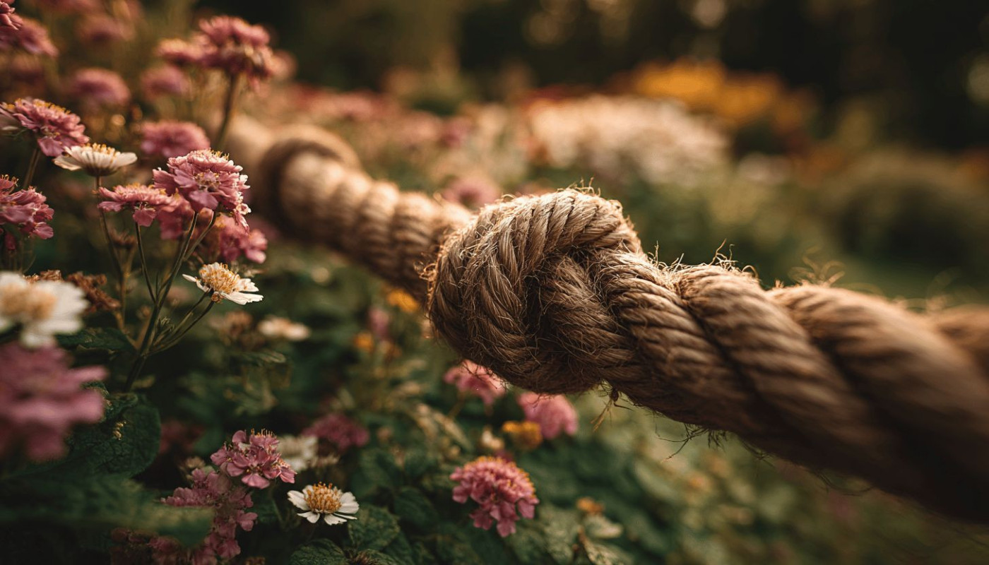 Utiliser la corde de jute pour un jardinage durable et esthétique